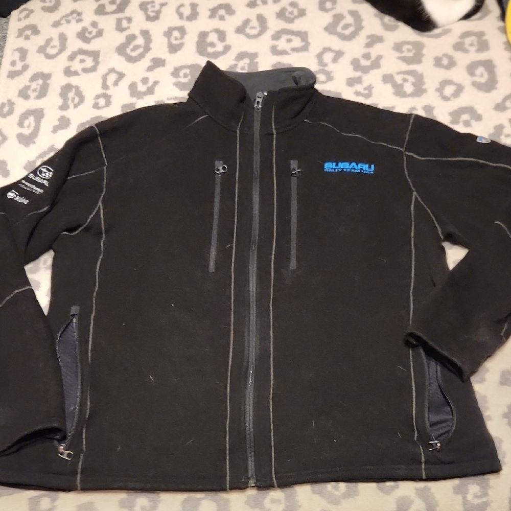 Kuhl Black Performance Jacket with Blue Accents